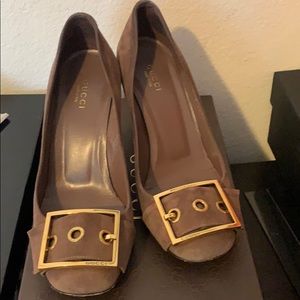 Old Mauve suede color size 38